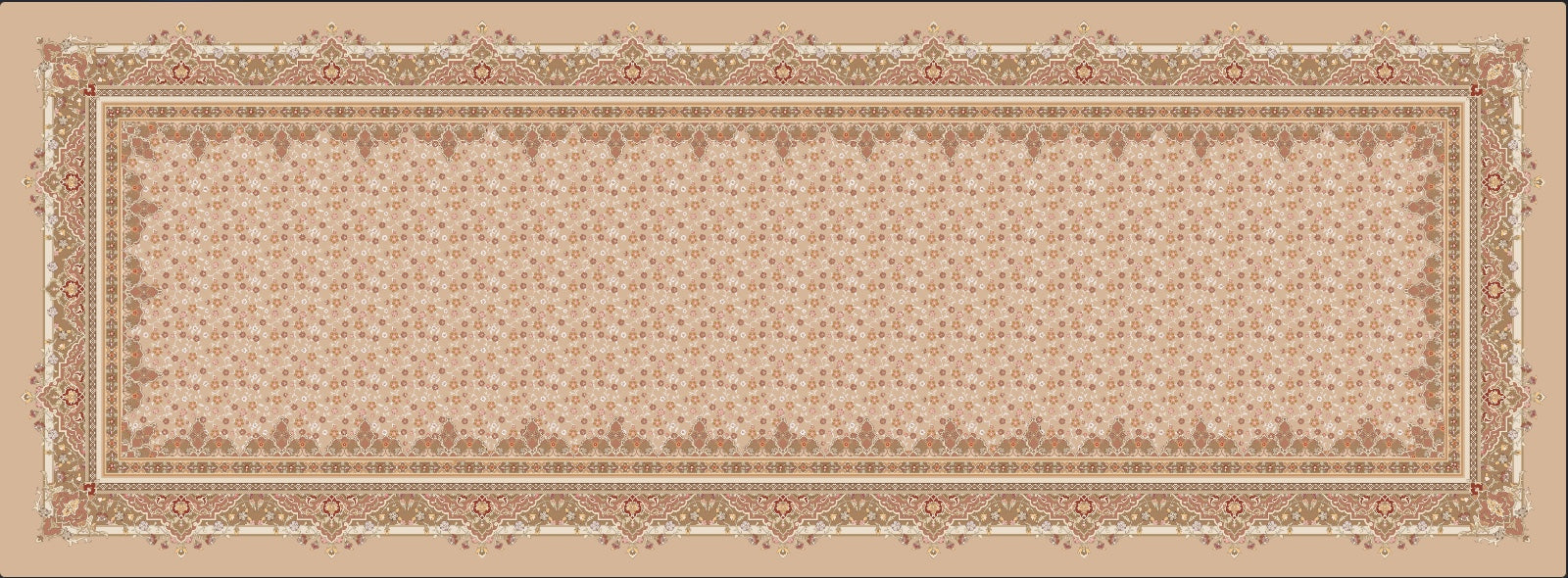 Tahzeeb in Bayj Wheat Shawl