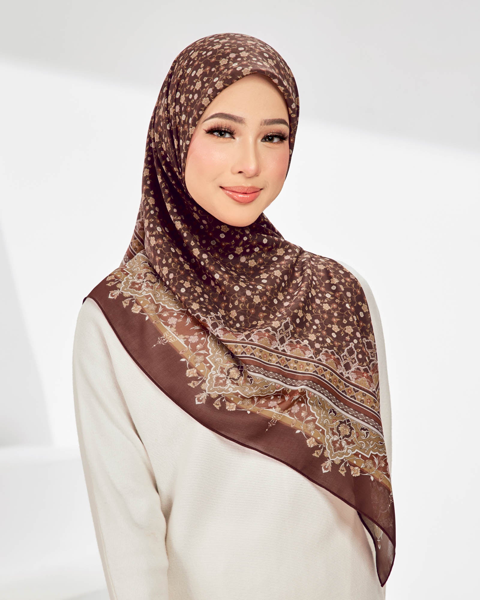 tudung printed