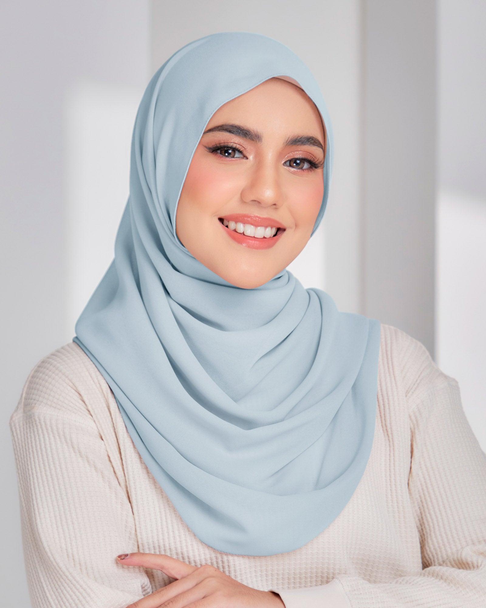 Camilla Crepe Chiffon Shawl