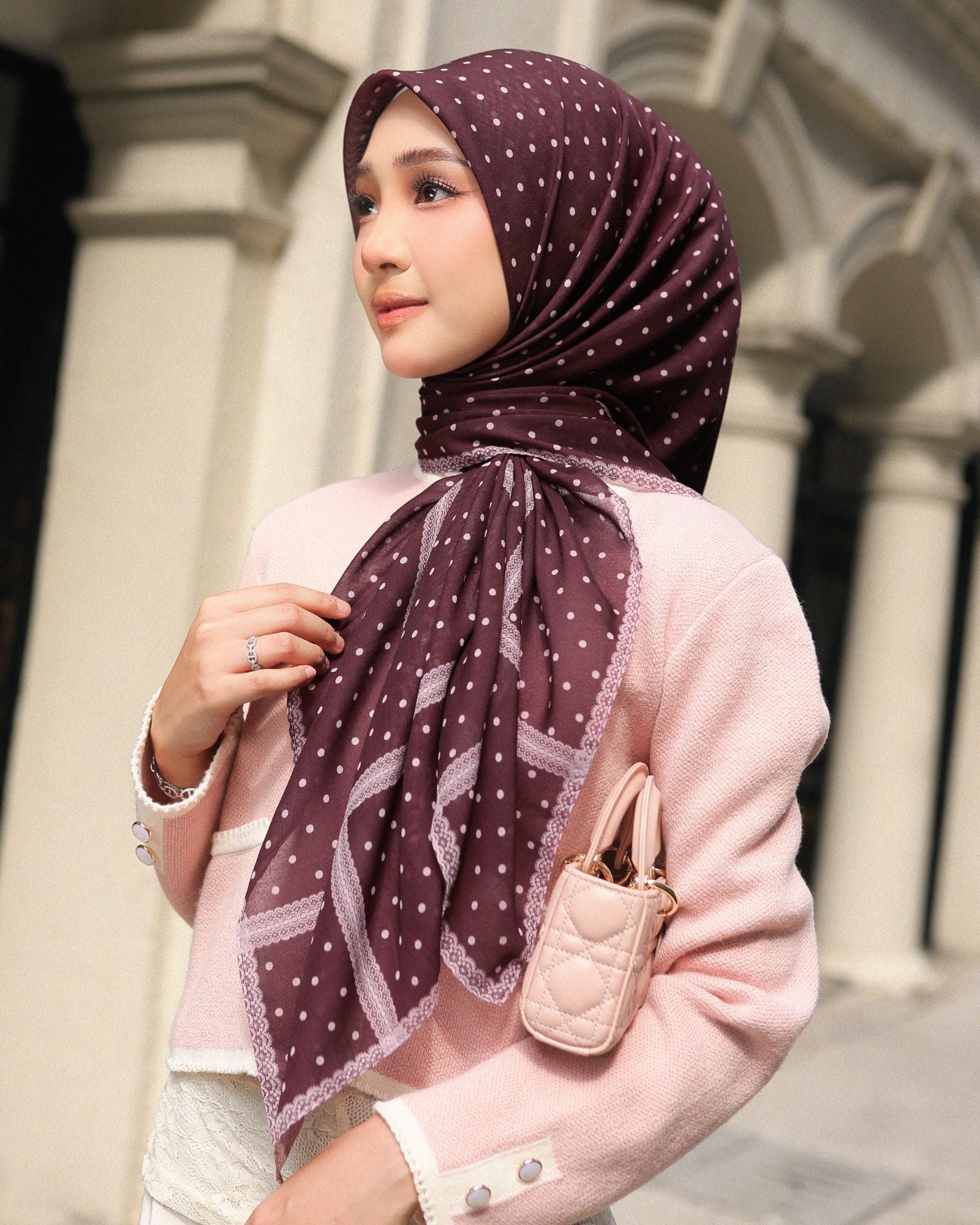 Polka Lace in Cherrys Square