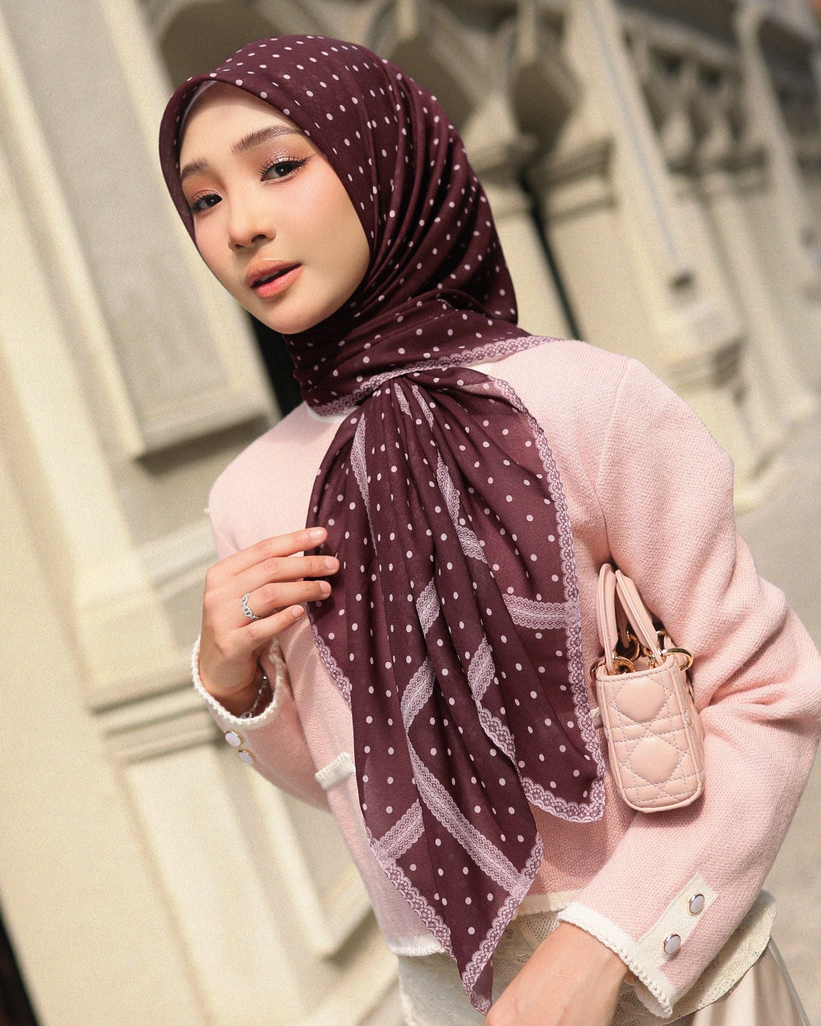 Polka Lace in Cherrys Square