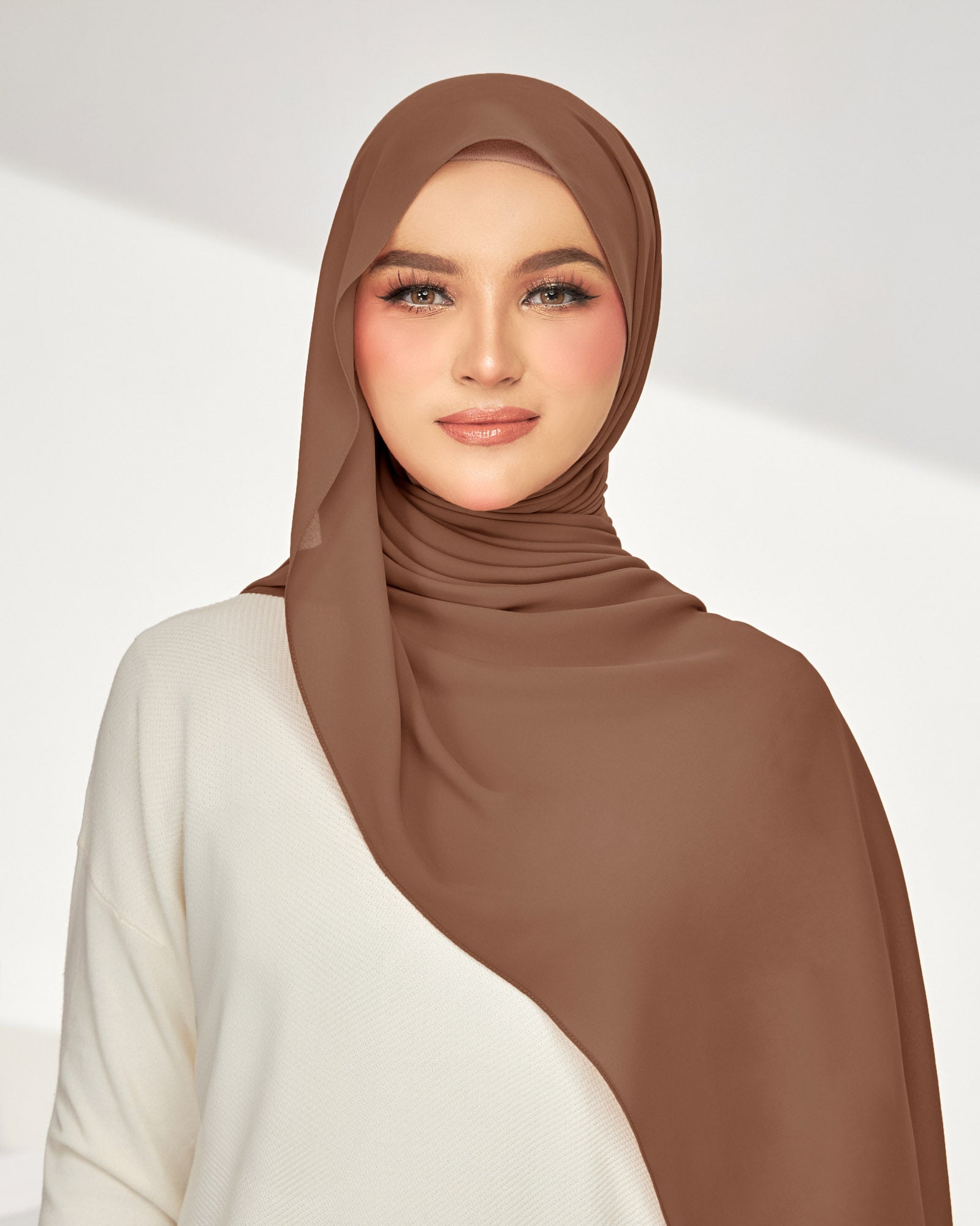 Alleia Diamond Chiffon Shawl