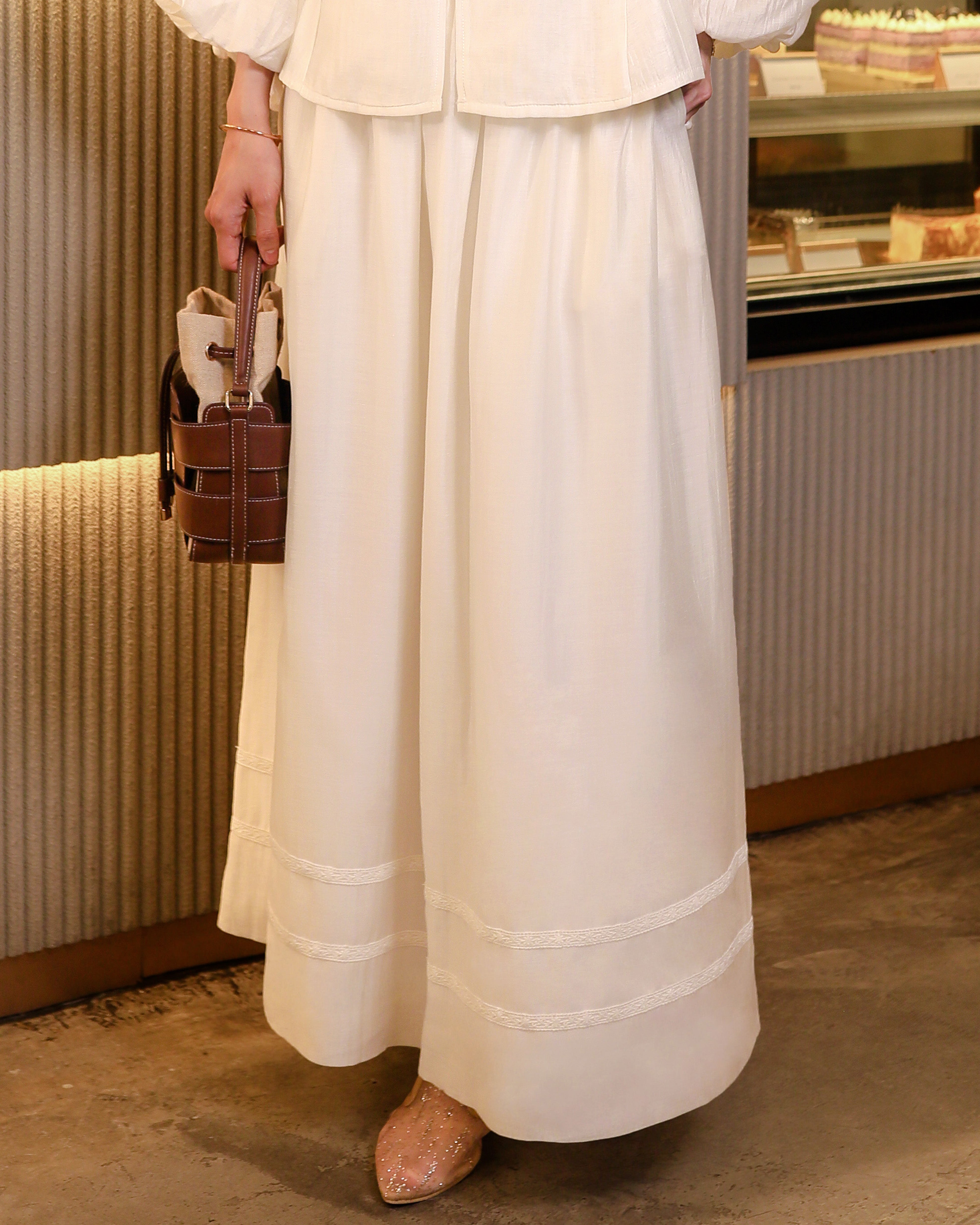 CLARA SKIRT IN CREAM