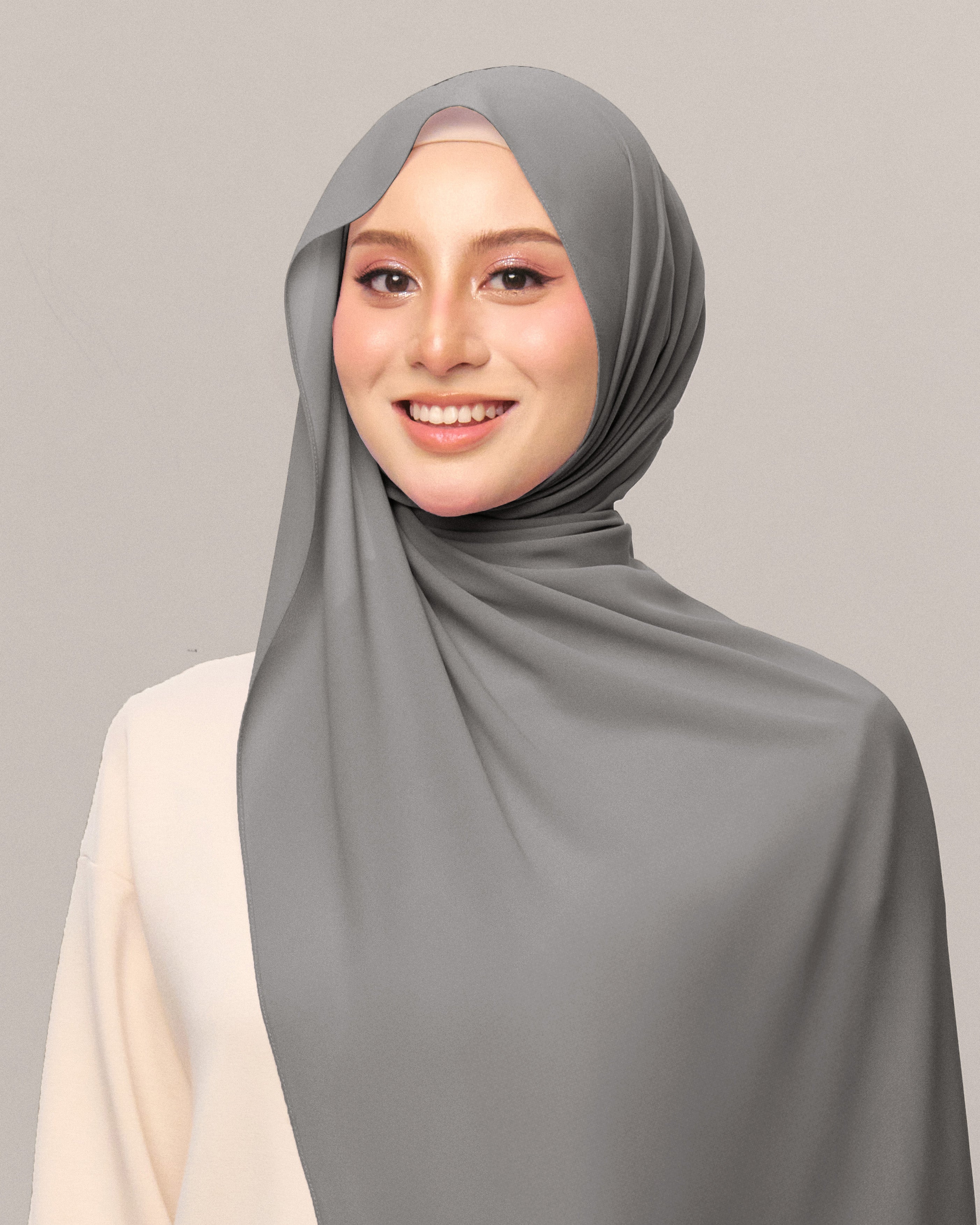Alleia Diamond Chiffon Shawl