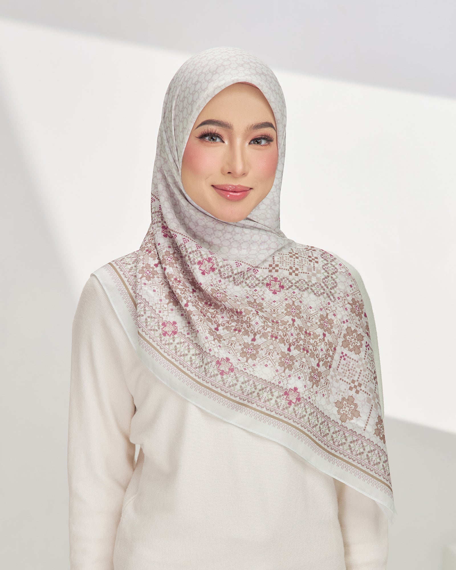 tudung printed