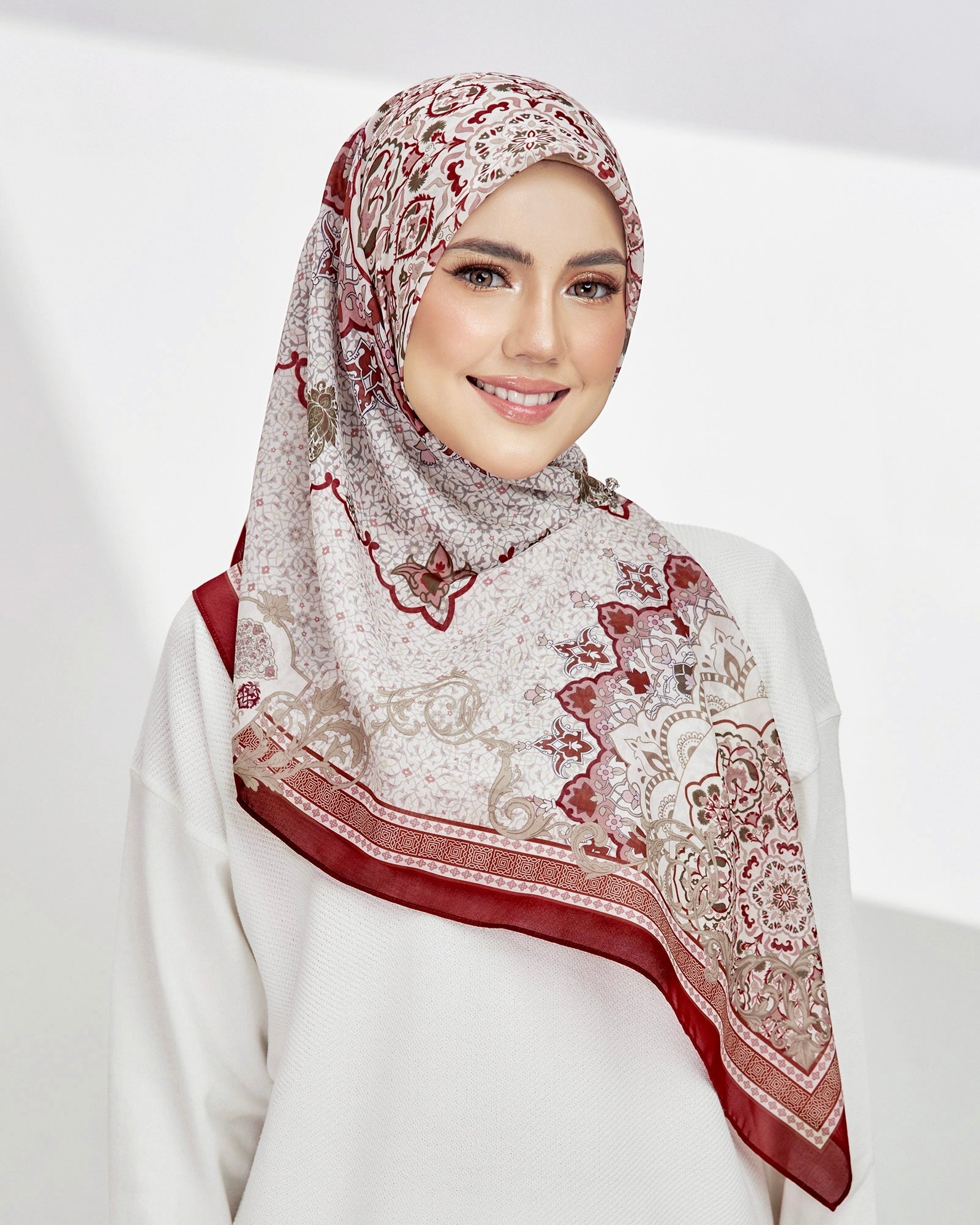 tudung printed