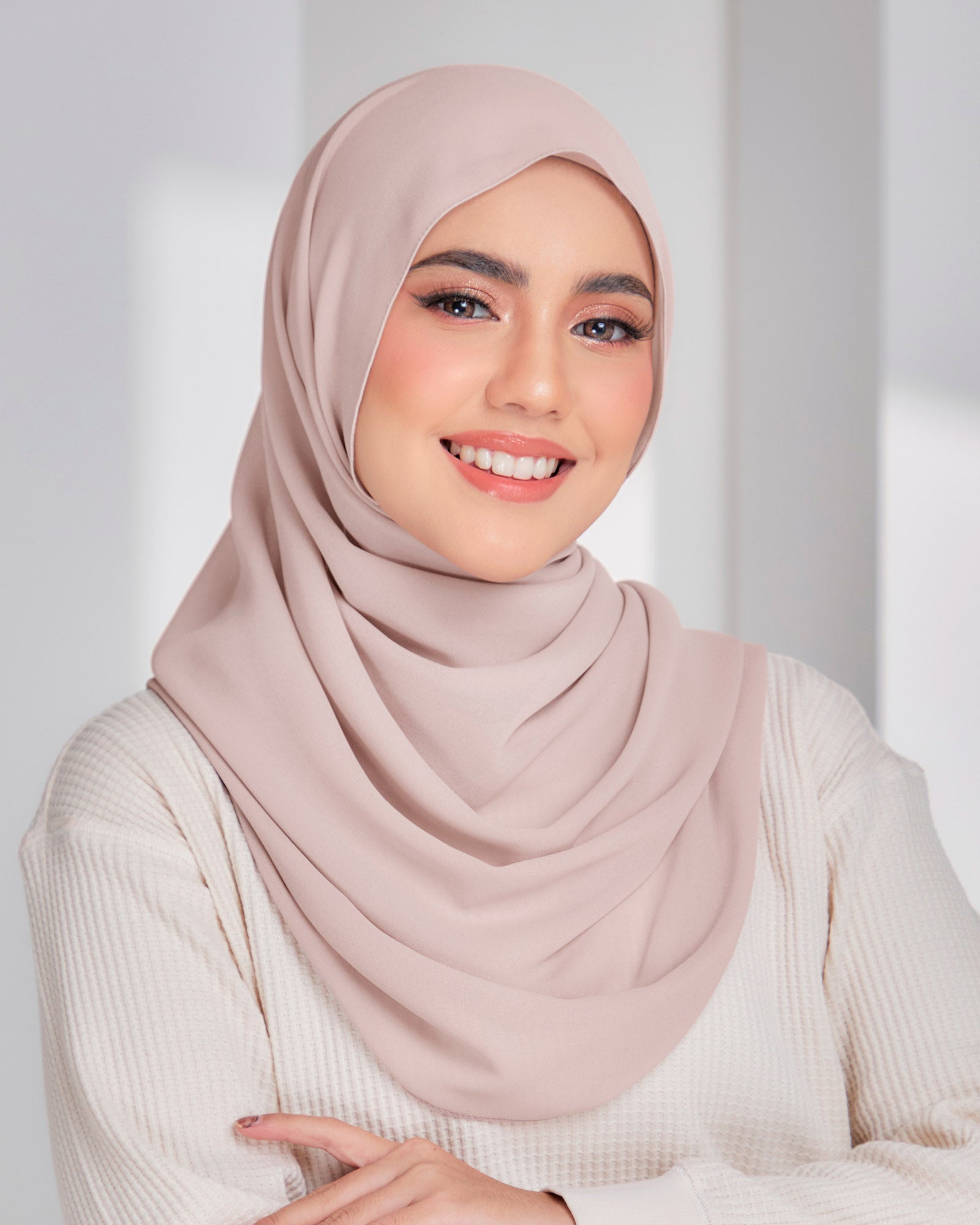 Camilla Crepe Chiffon Shawl
