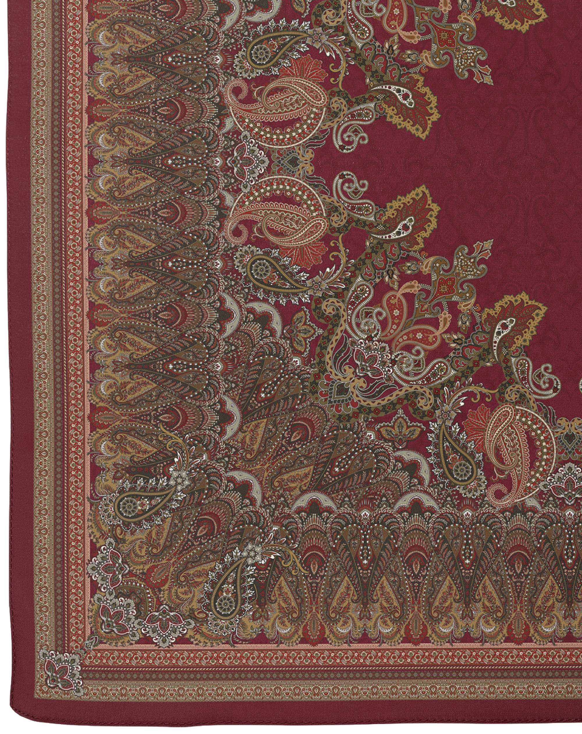 Aniesha in Marrona Shawl