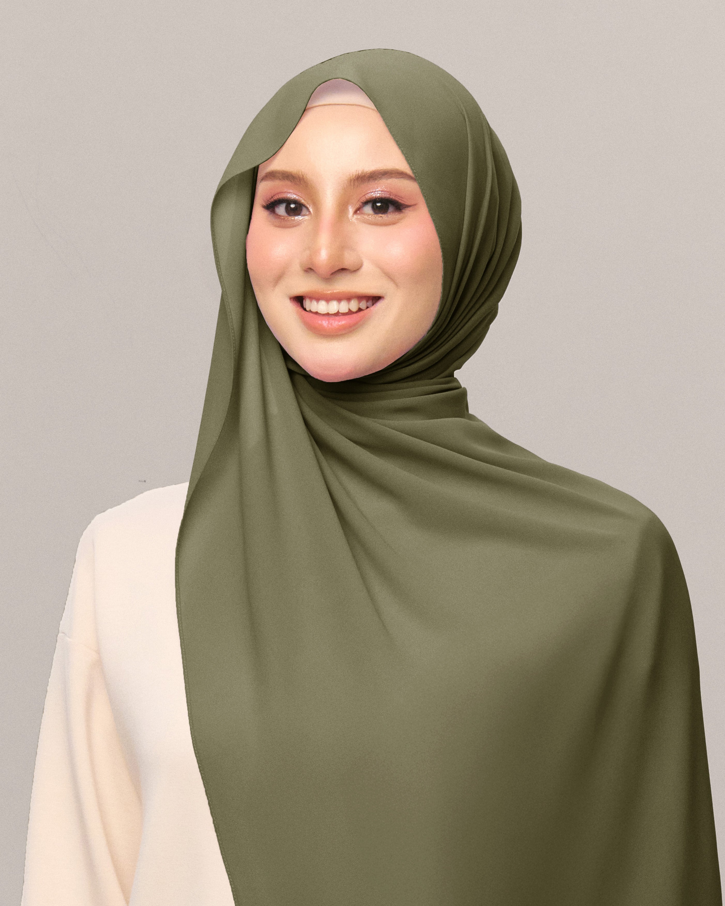 Alleia Diamond Chiffon Shawl