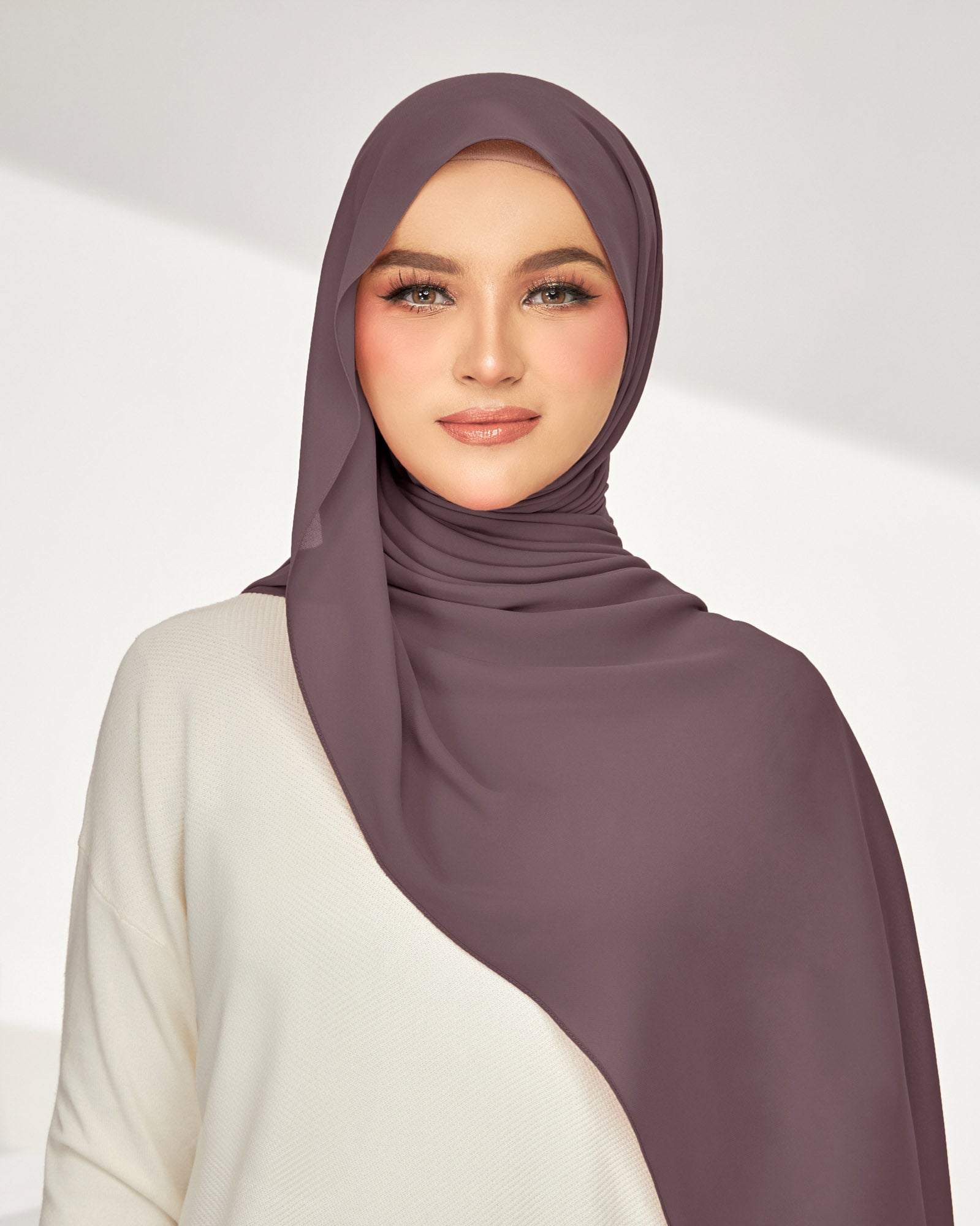 Alleia Diamond Chiffon Shawl