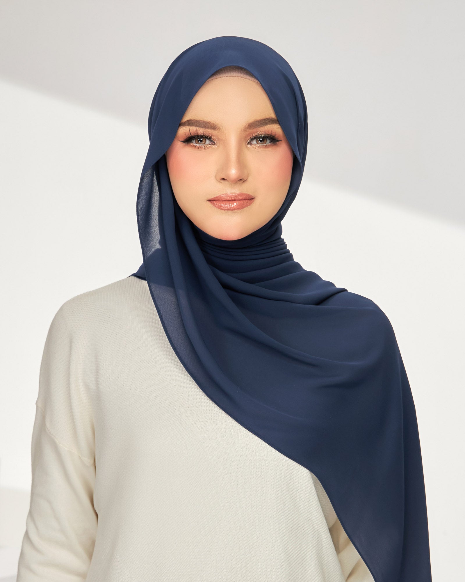 Alleia Diamond Chiffon Shawl