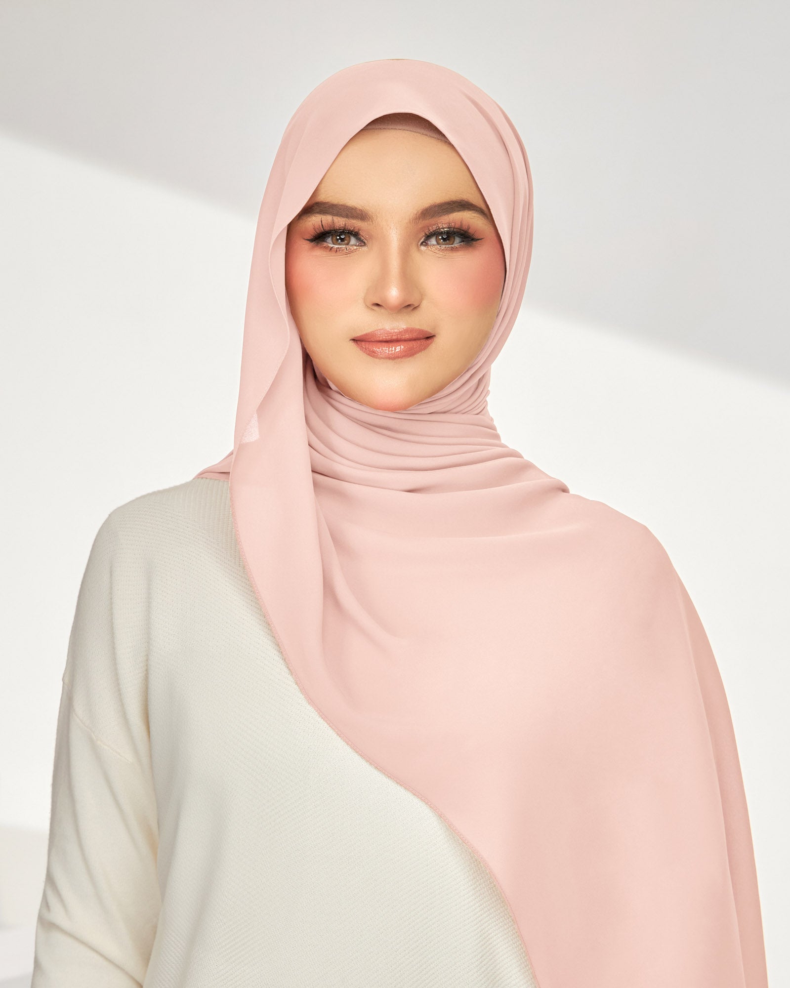 Alleia Diamond Chiffon Shawl