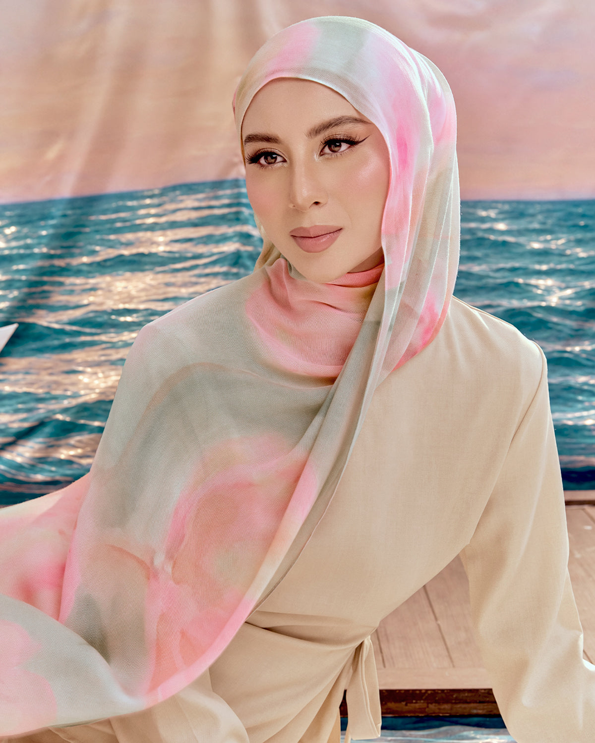 Bayu in Qaya Modal Shawl