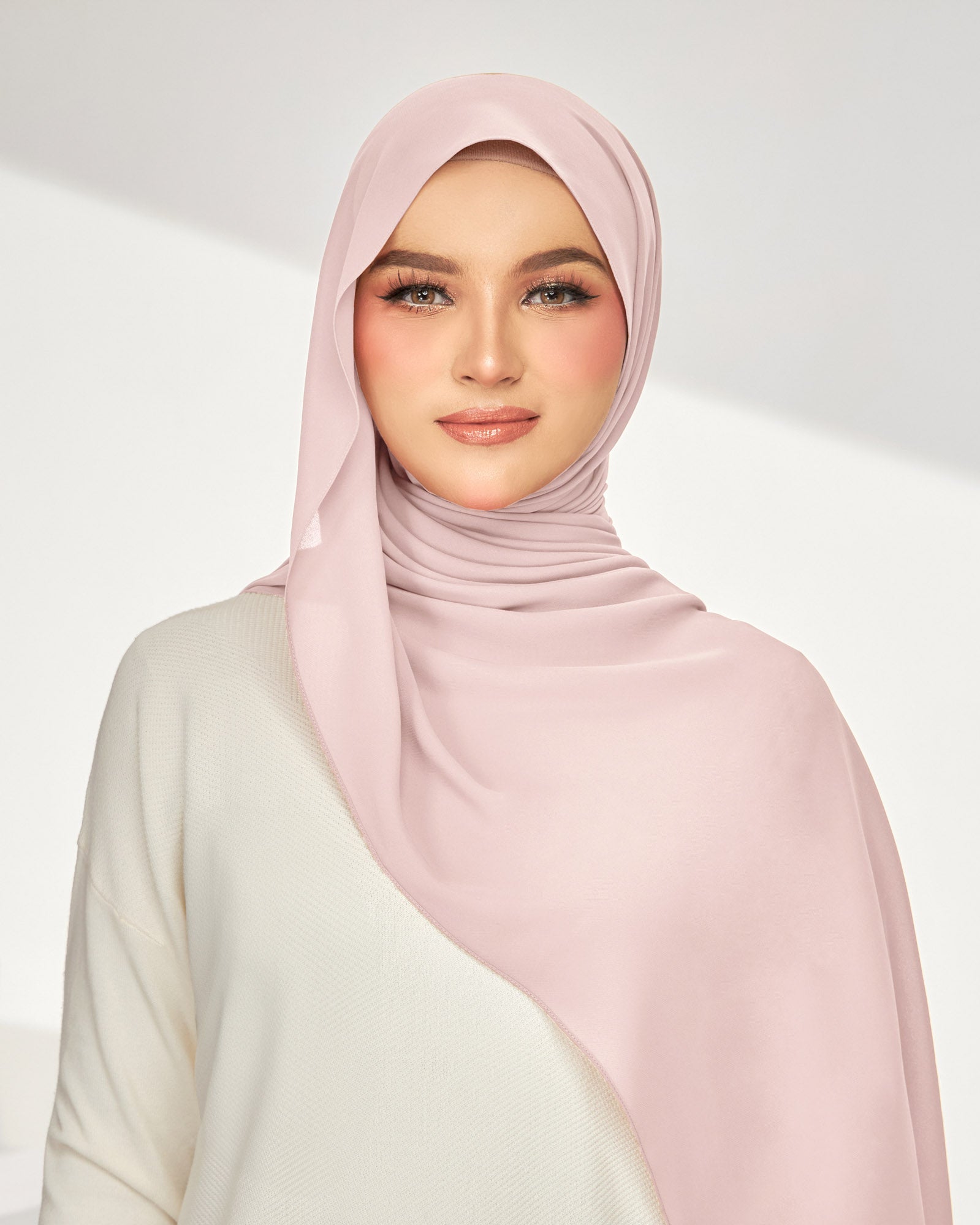 Alleia Diamond Chiffon Shawl