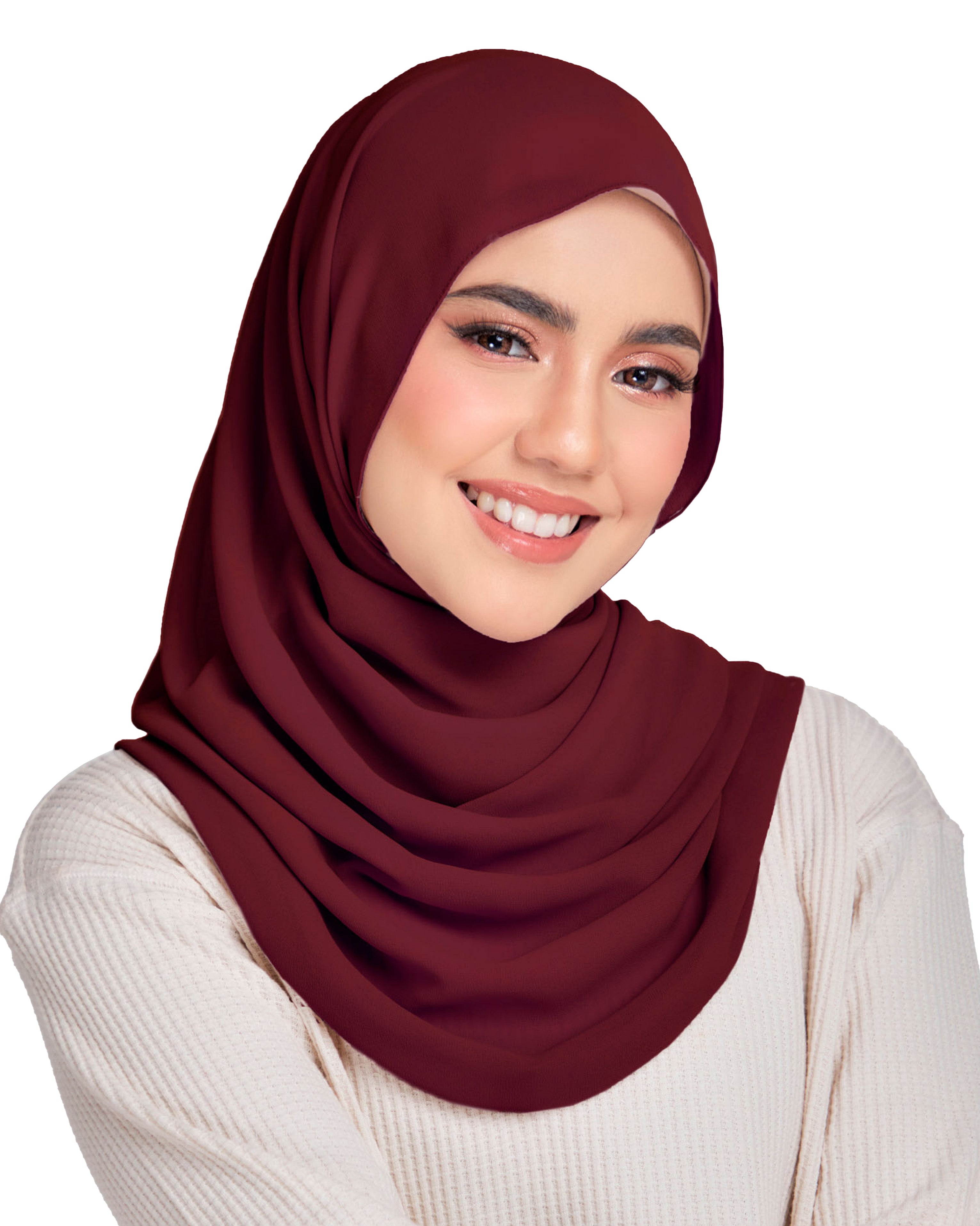 SAFIYYA PEARL CHIFFON SHAWL