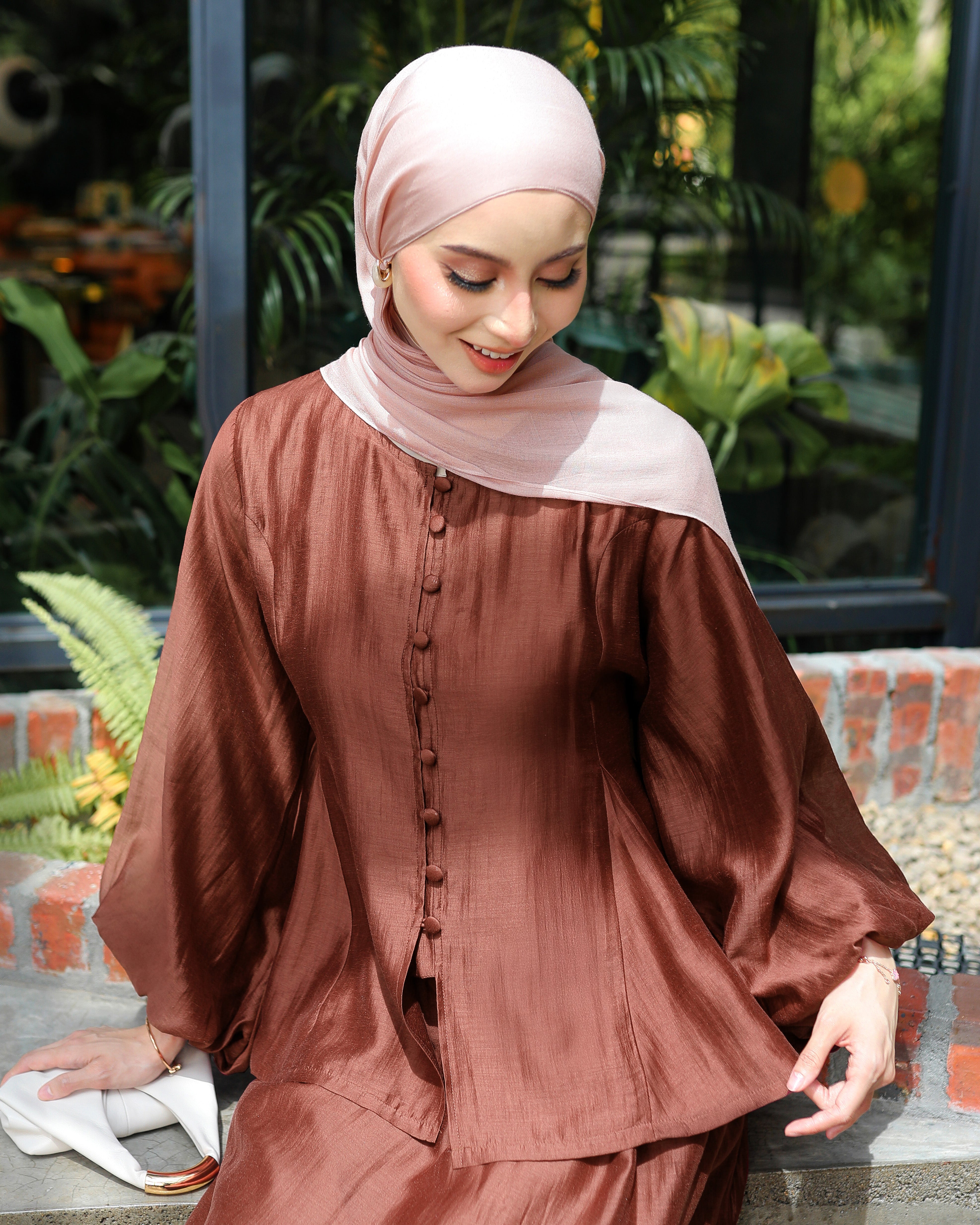 CLARA TOP IN RUSTIC