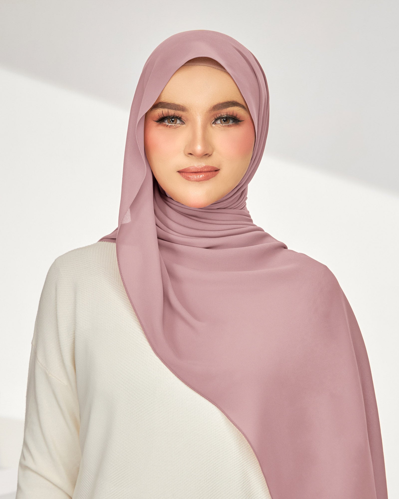 Alleia Diamond Chiffon Shawl