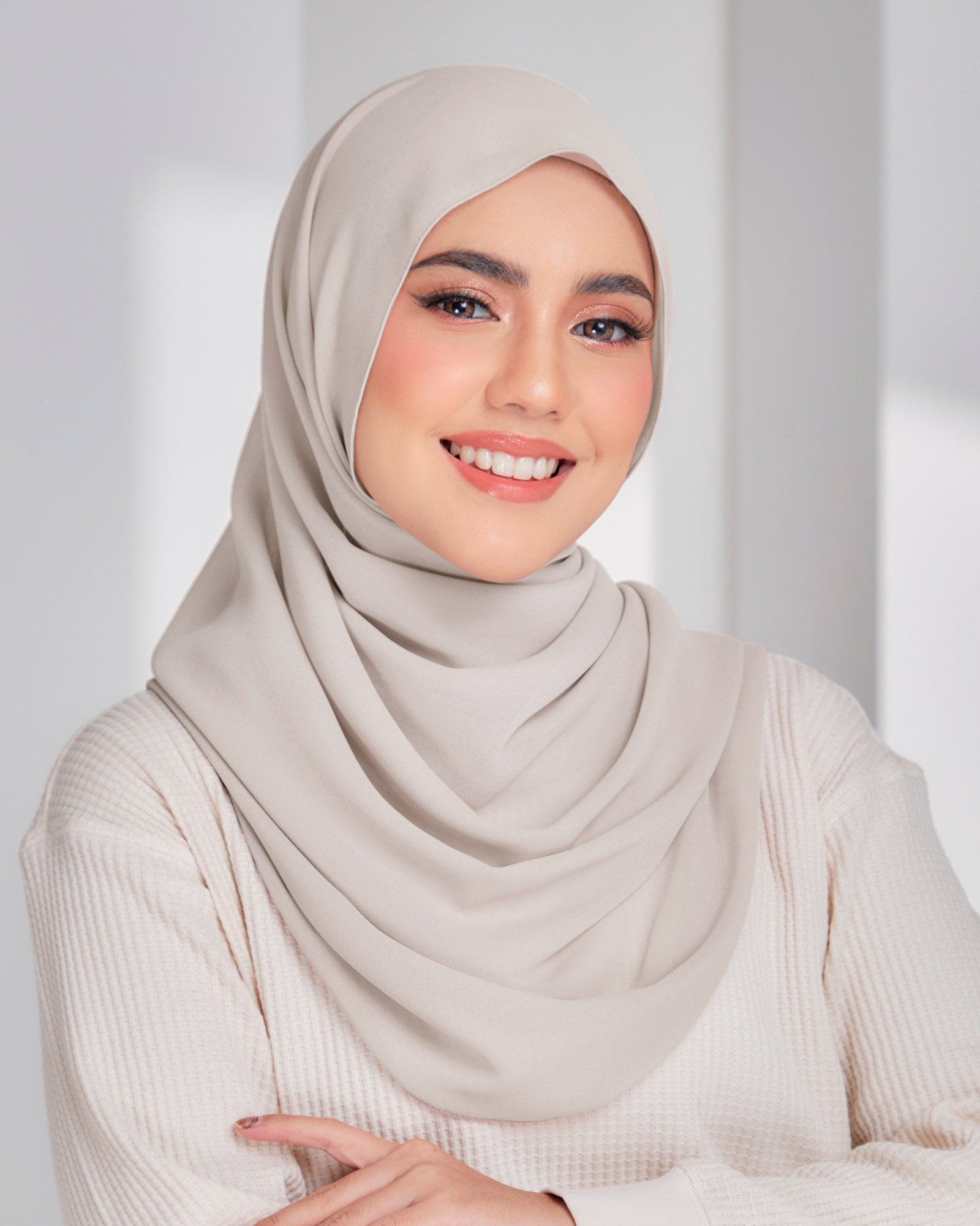 Camilla Crepe Chiffon Shawl
