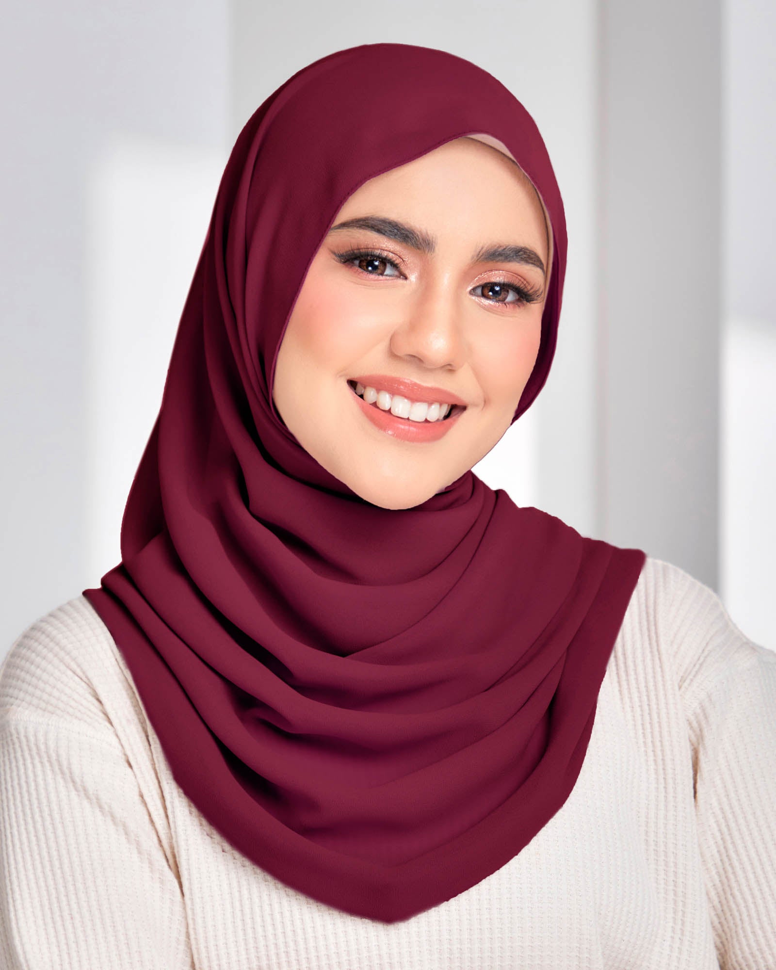 SAFIYYA PEARL CHIFFON SHAWL