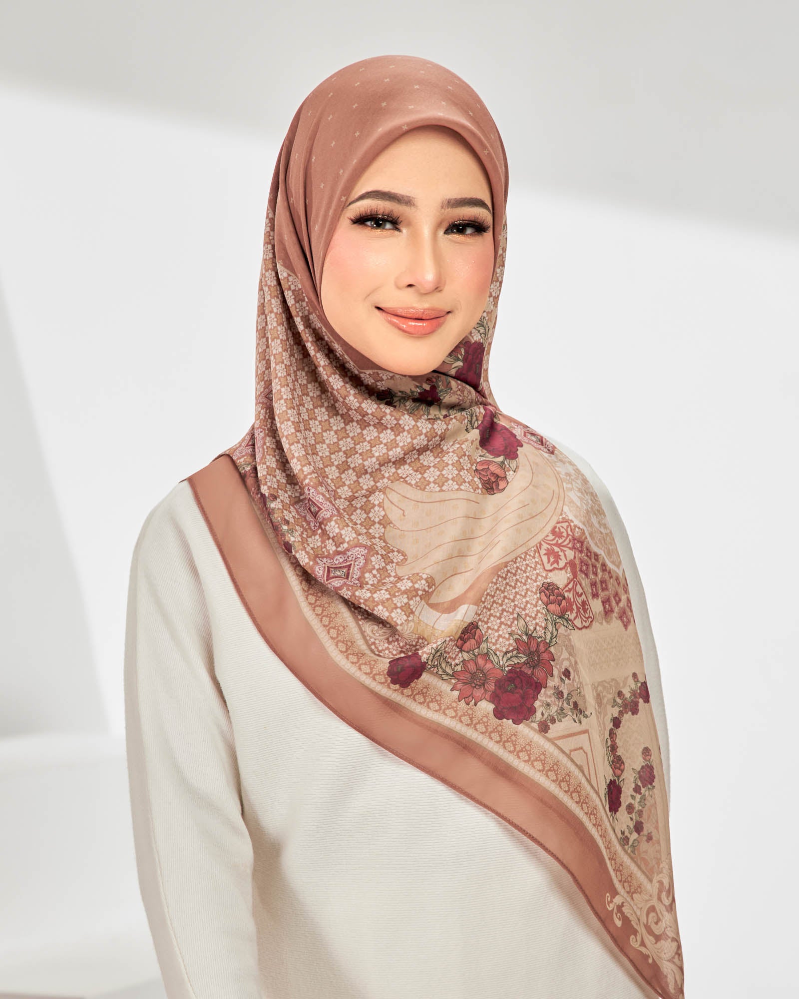 tudung printed