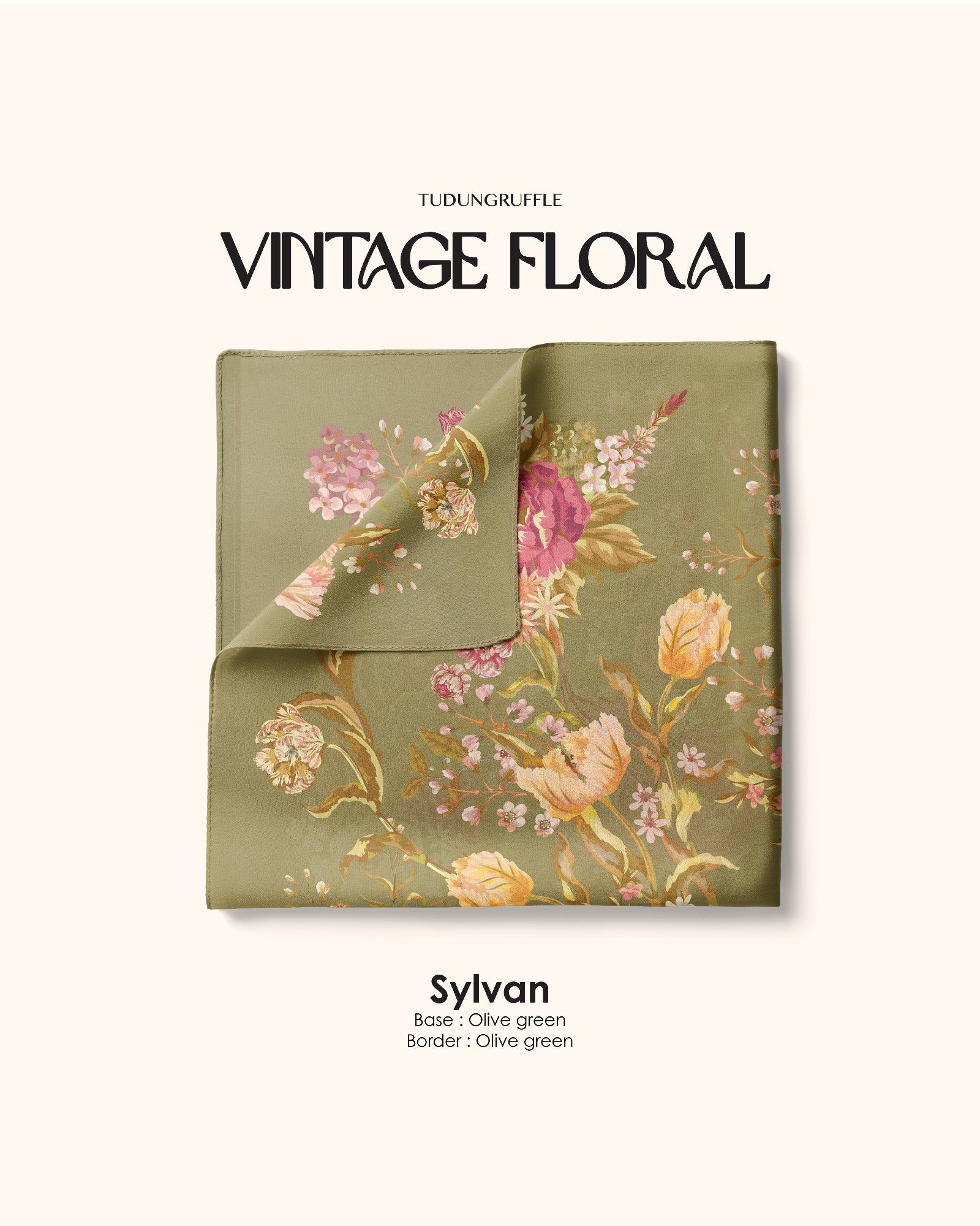 Vintage Floral in Sylvan