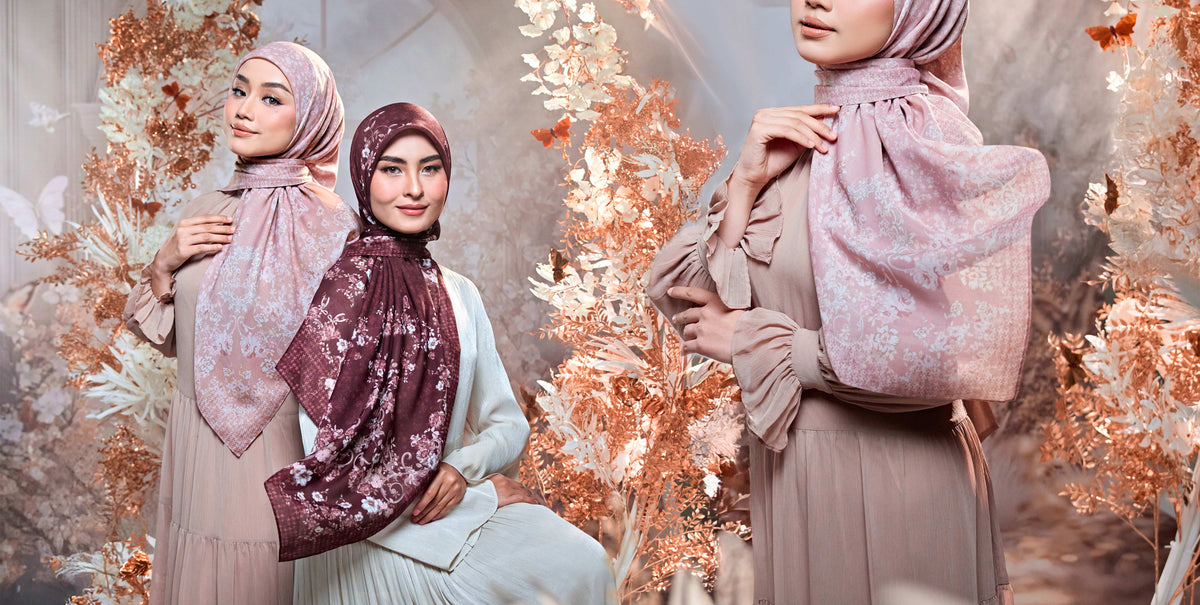 Whimsy Website Whimsy Printed Bawal | Premium Cotton Voile | Tudungruffle