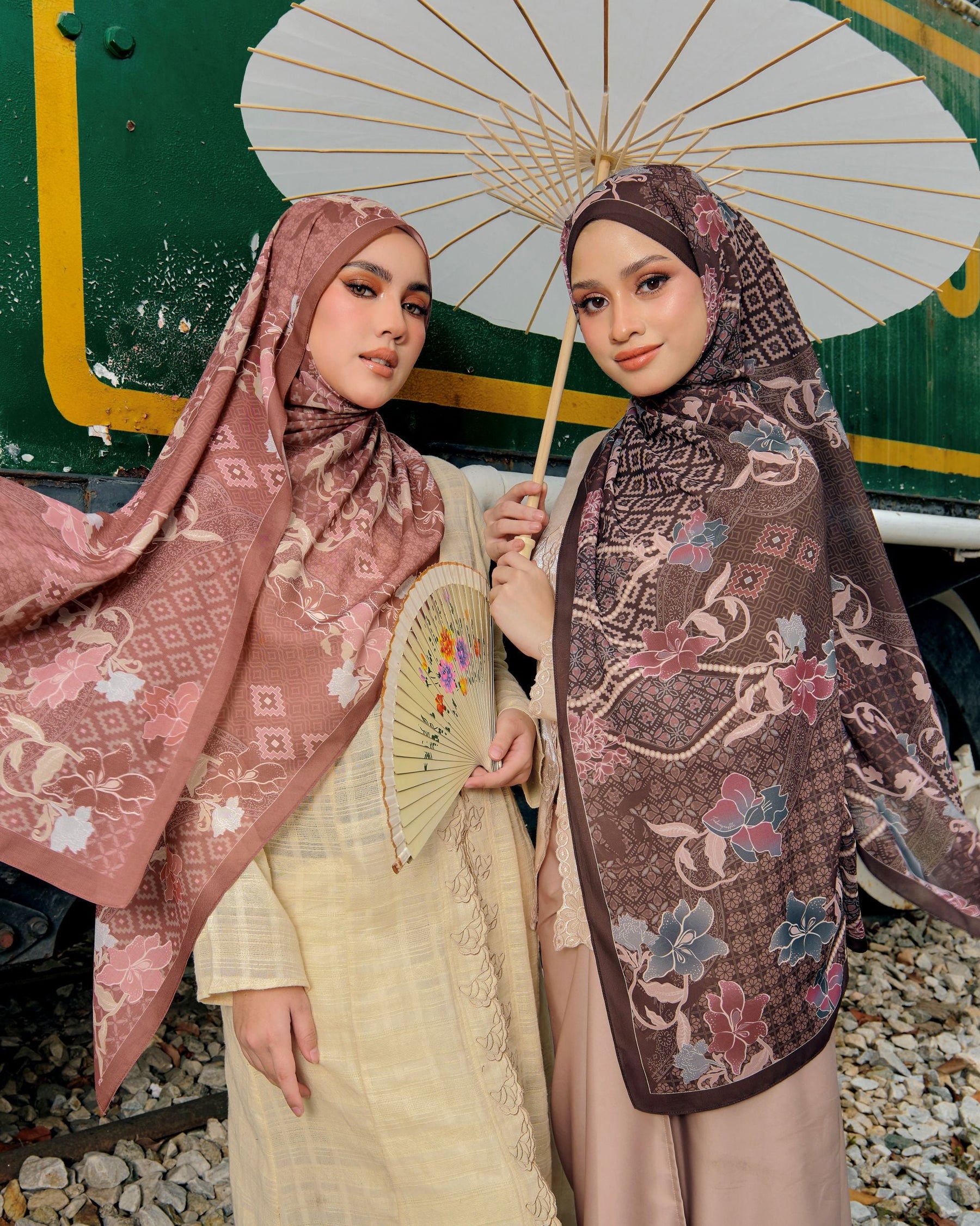Serumpun Roti Serumpun Printed Bawal & Shawl | Premium Cotton Voile | Tudungruffle