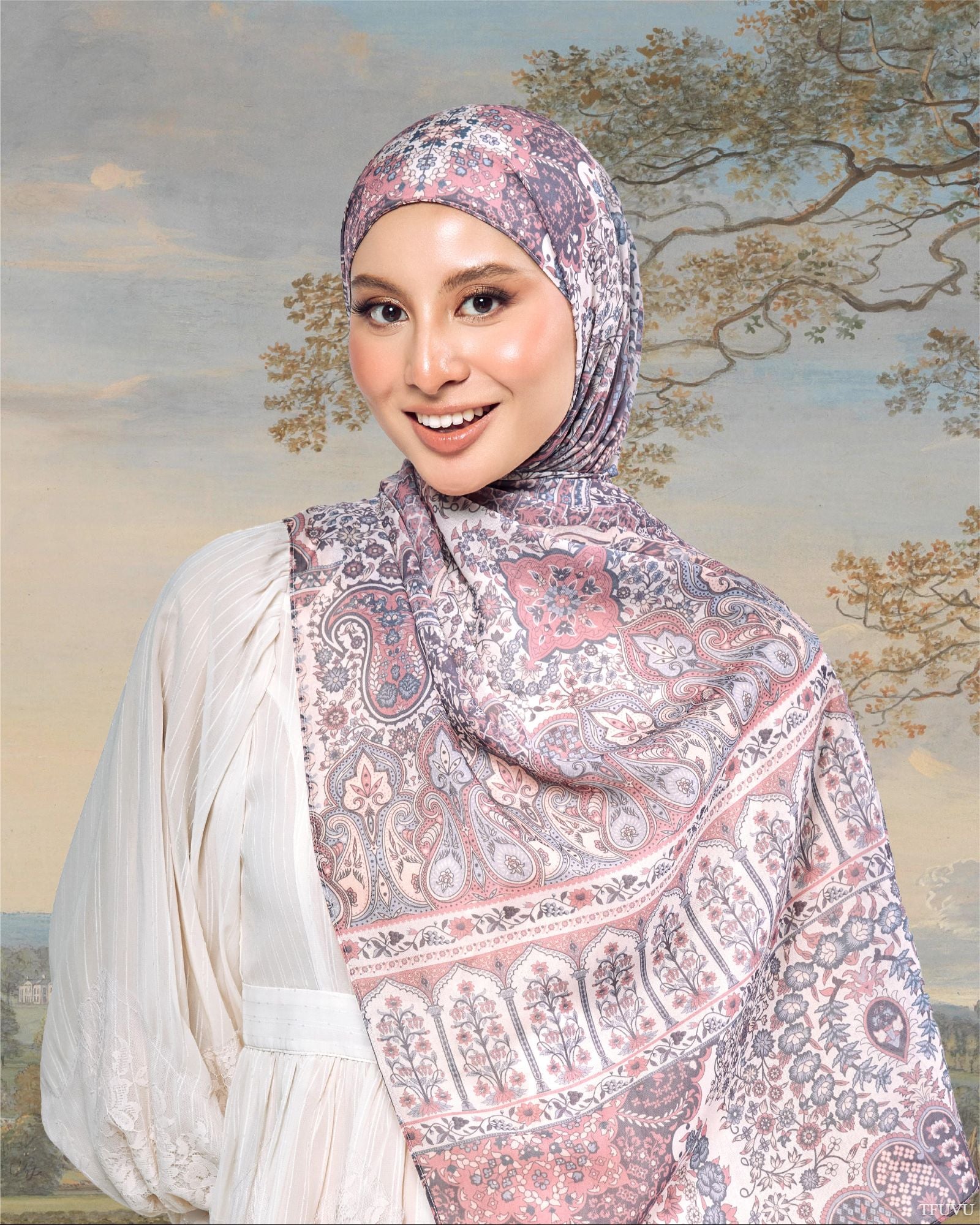 Persian In Afshan Cotton Shawl