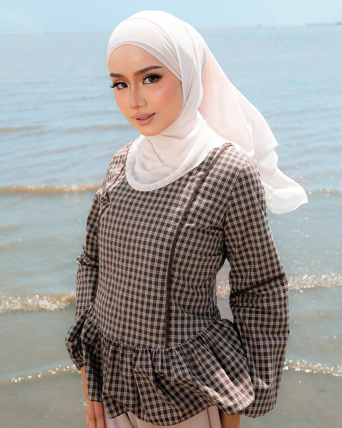 Amelea Top in Cocoa