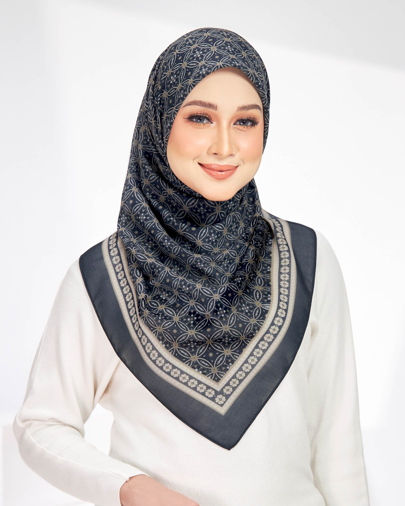 Marrakech in Atlas Space Cotton Shawl