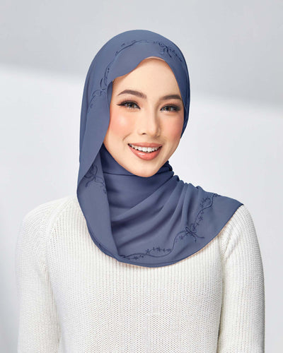 Elysian Pearl Chiffon Shawl