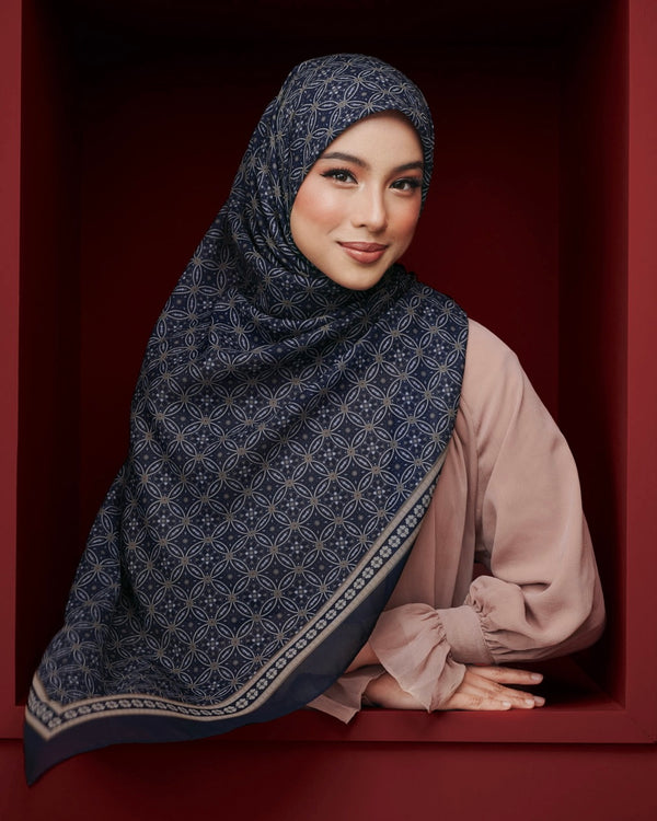 Marrakech in Atlas Space Cotton Shawl