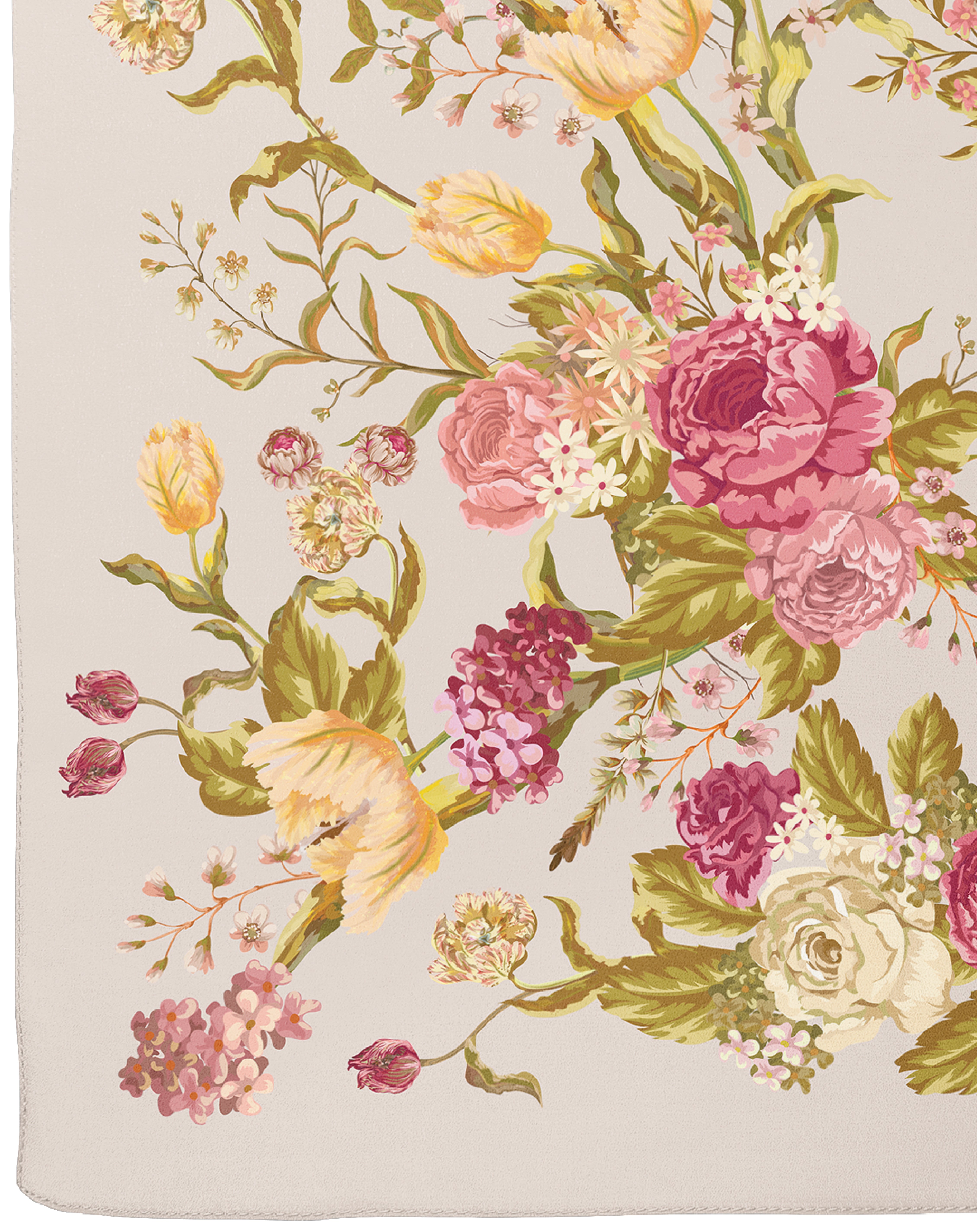 Vintage Floral in Chantilly