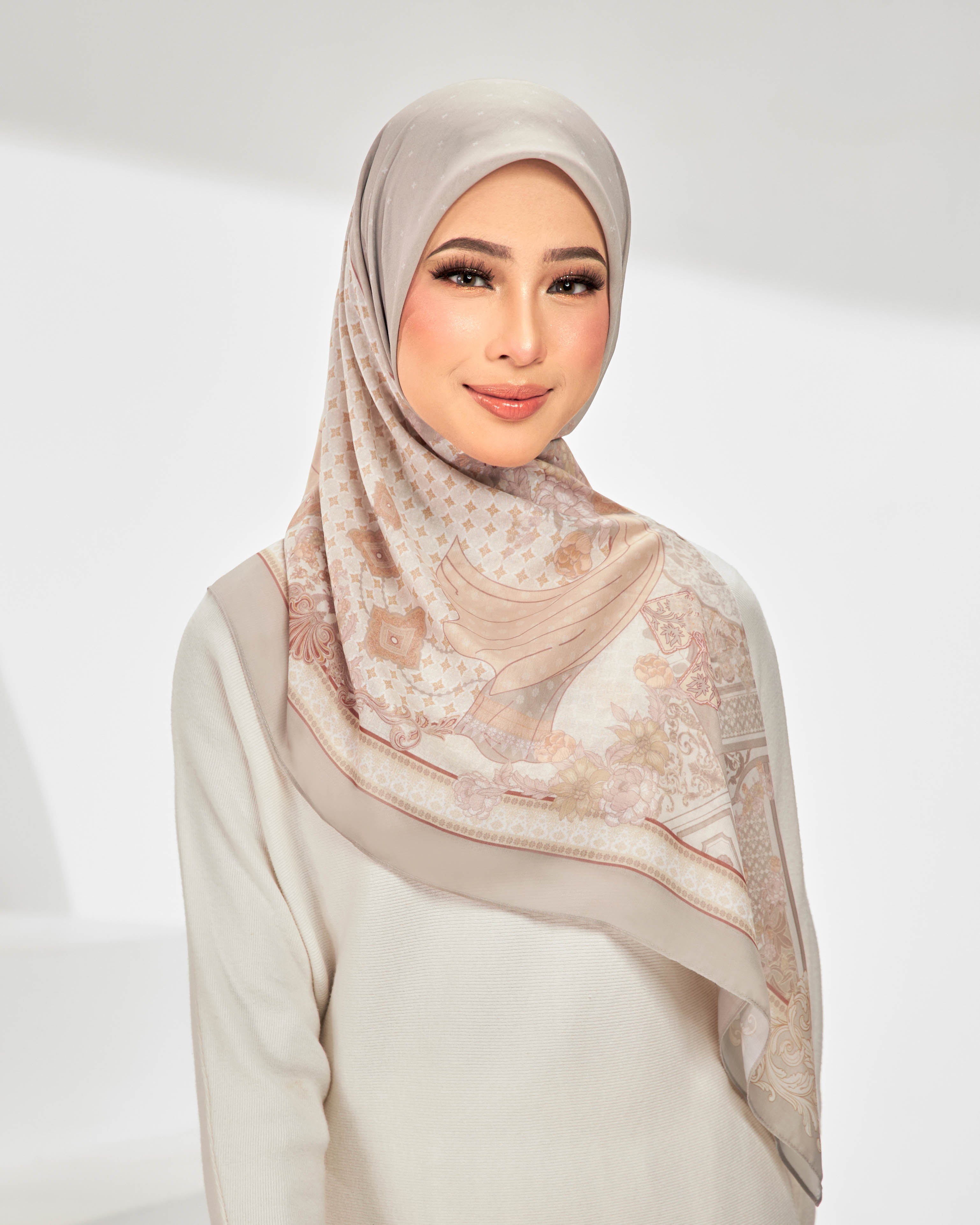 tudung printed
