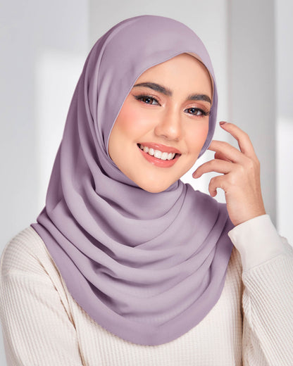 Safiyya Pearl Chiffon Shawl