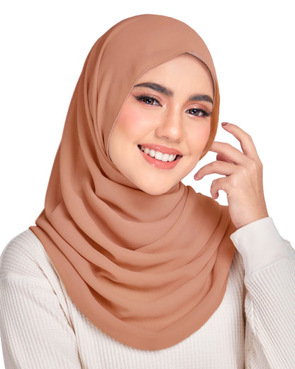 Safiyya Pearl Chiffon Shawl