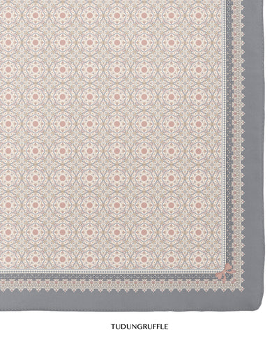 Maryam in Charming Satin Shawl