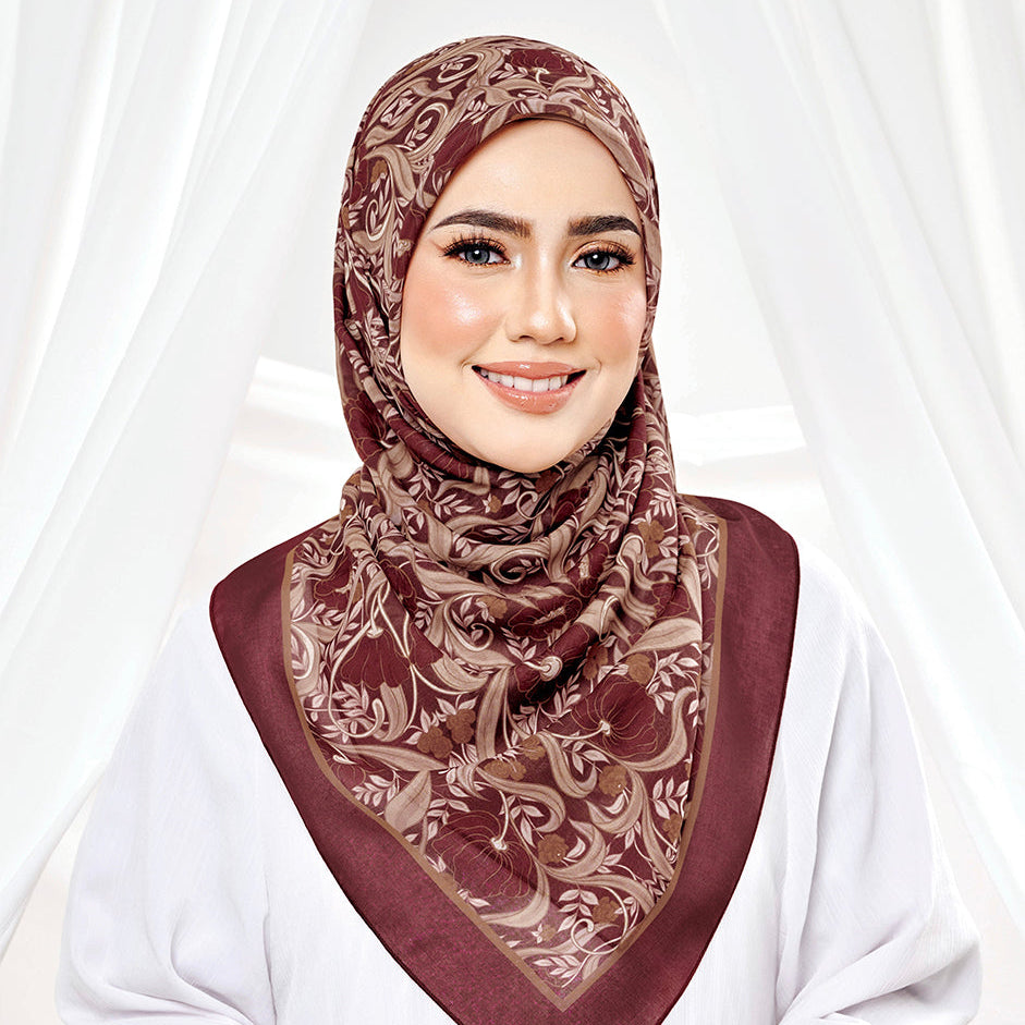 Autumn in Cosmos Maroon