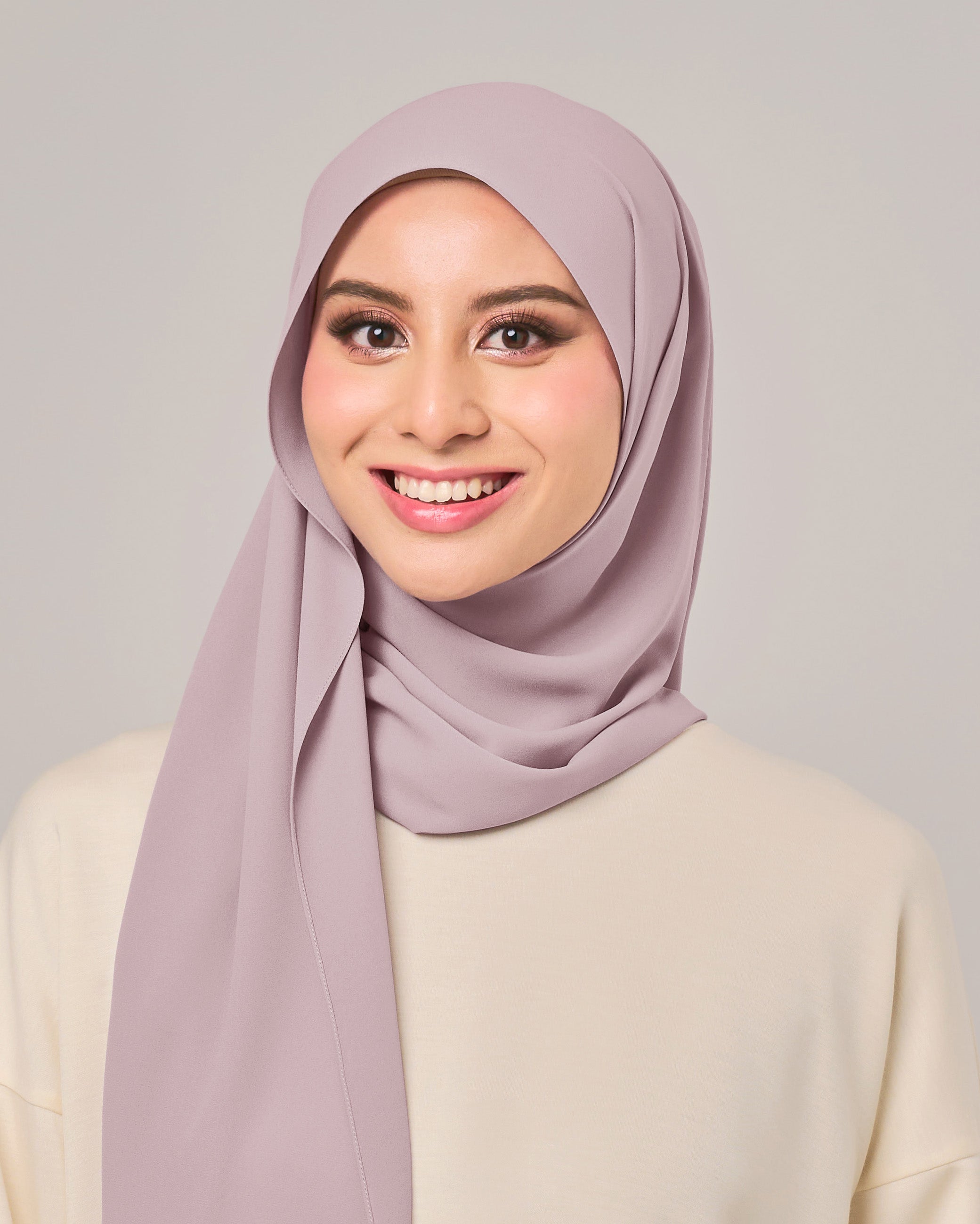 Ayra Hoodie Crepe Chiffon Shawl