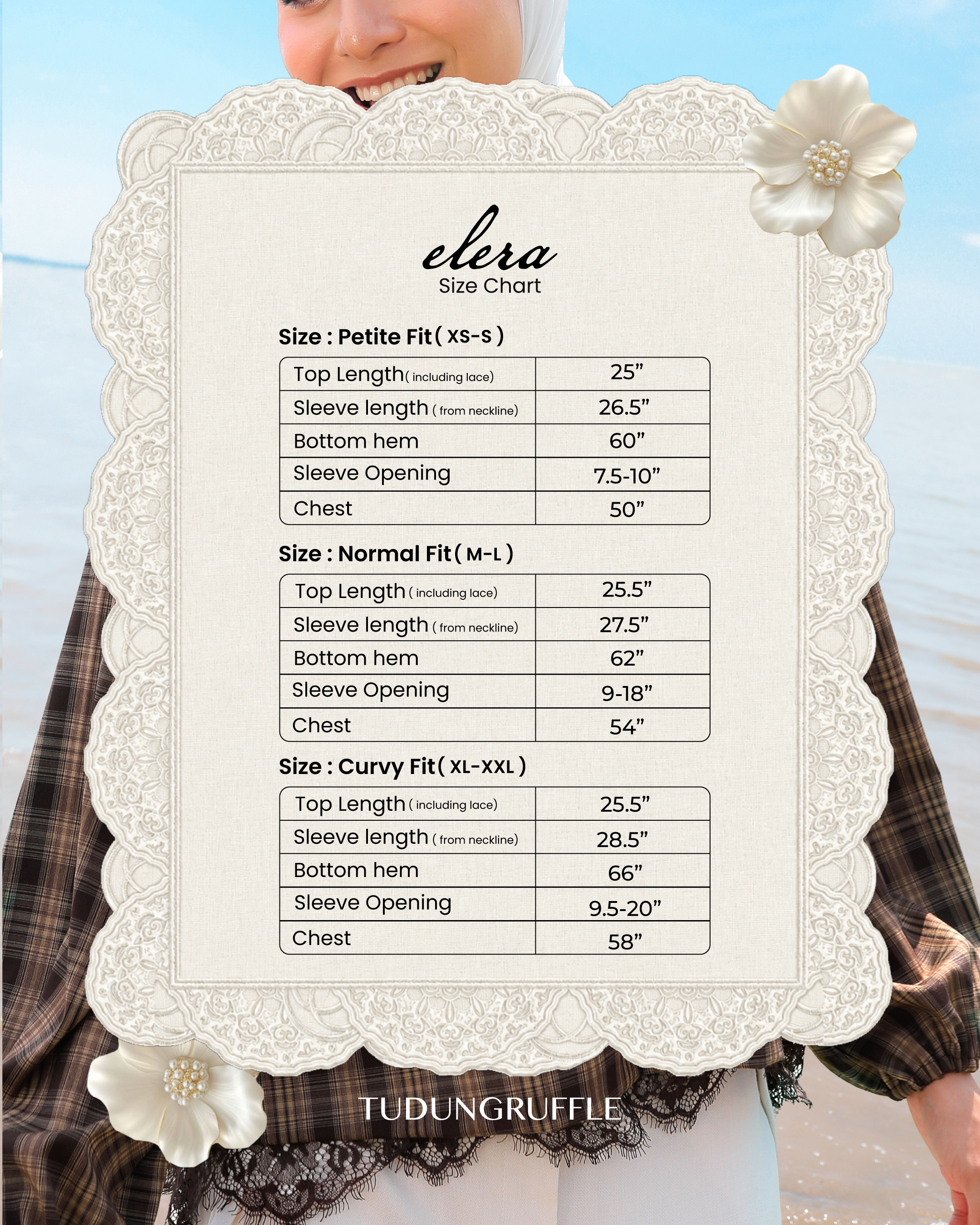 Elera Top in Hazel Brown