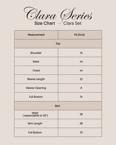 CLARA SET IN RUSTIC