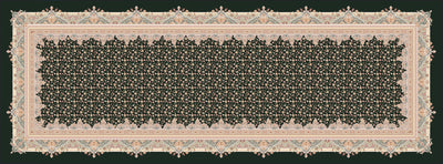 Tahzeeb in Ghamiq Pine Shawl