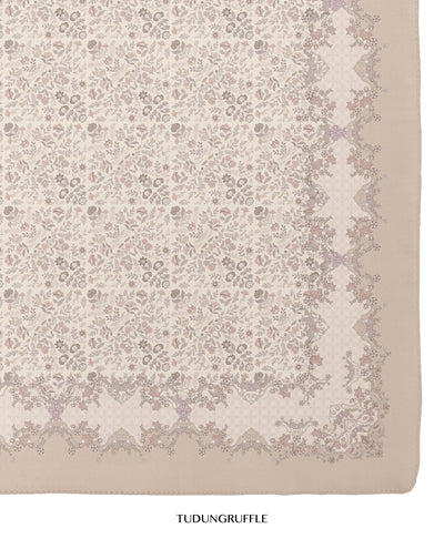 Henna in Jasmine Cotton Shawl