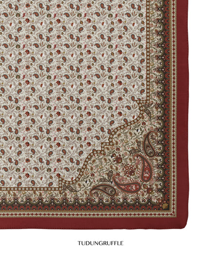 Mohabbatein in Sanjana Flame Cotton Shawl