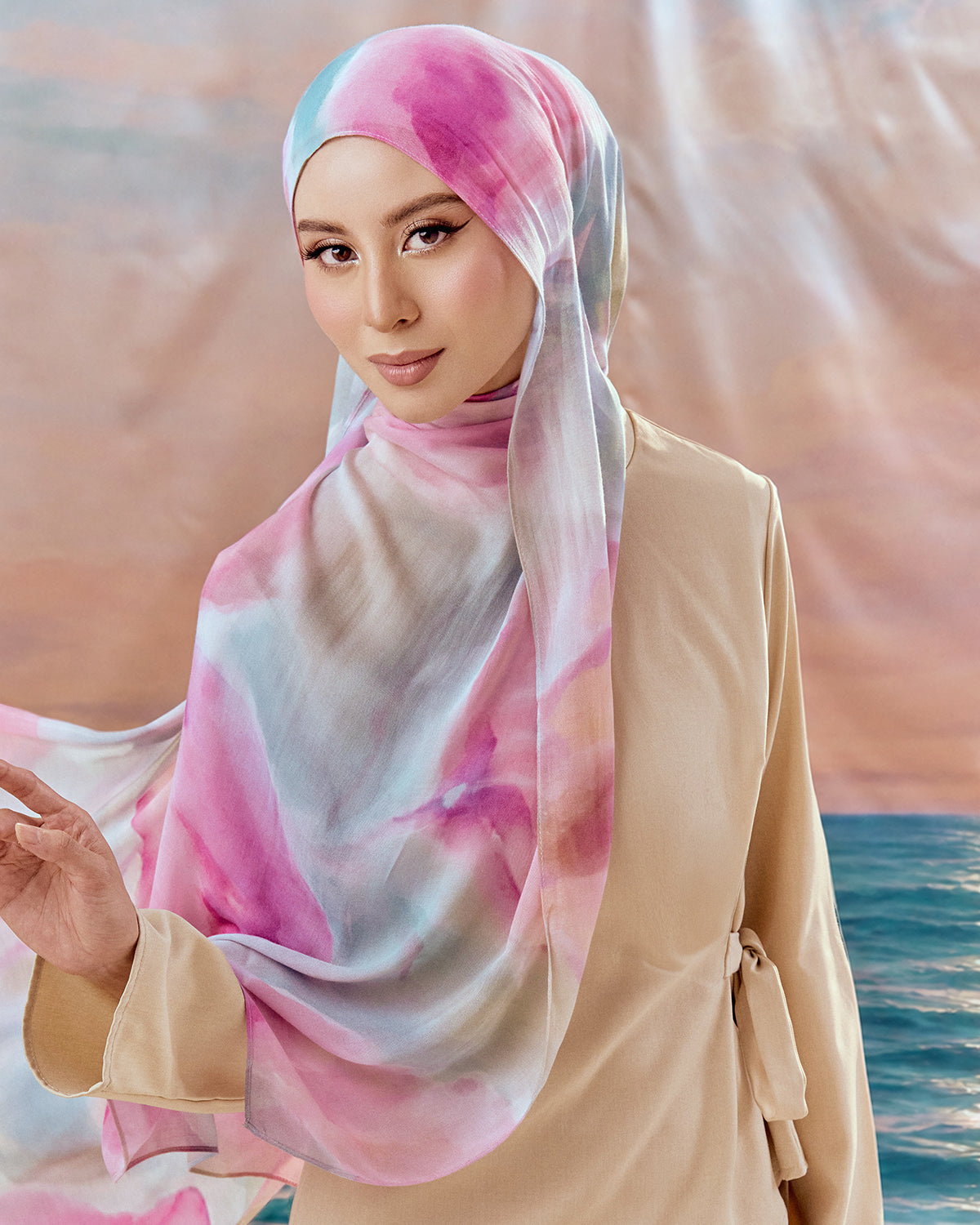 Bayu in Kasturi Modal Shawl