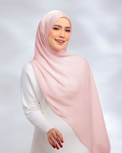 Giselle Pleated Glitter Chiffon Shawl