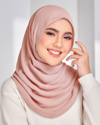 Safiyya Pearl Chiffon Shawl