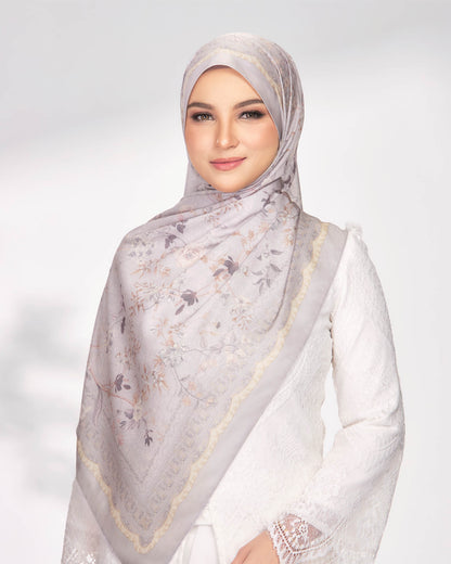 Enchanted in Mist Cotton Shawl