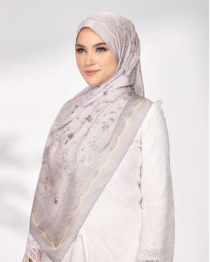 Enchanted in Mist Cotton Shawl