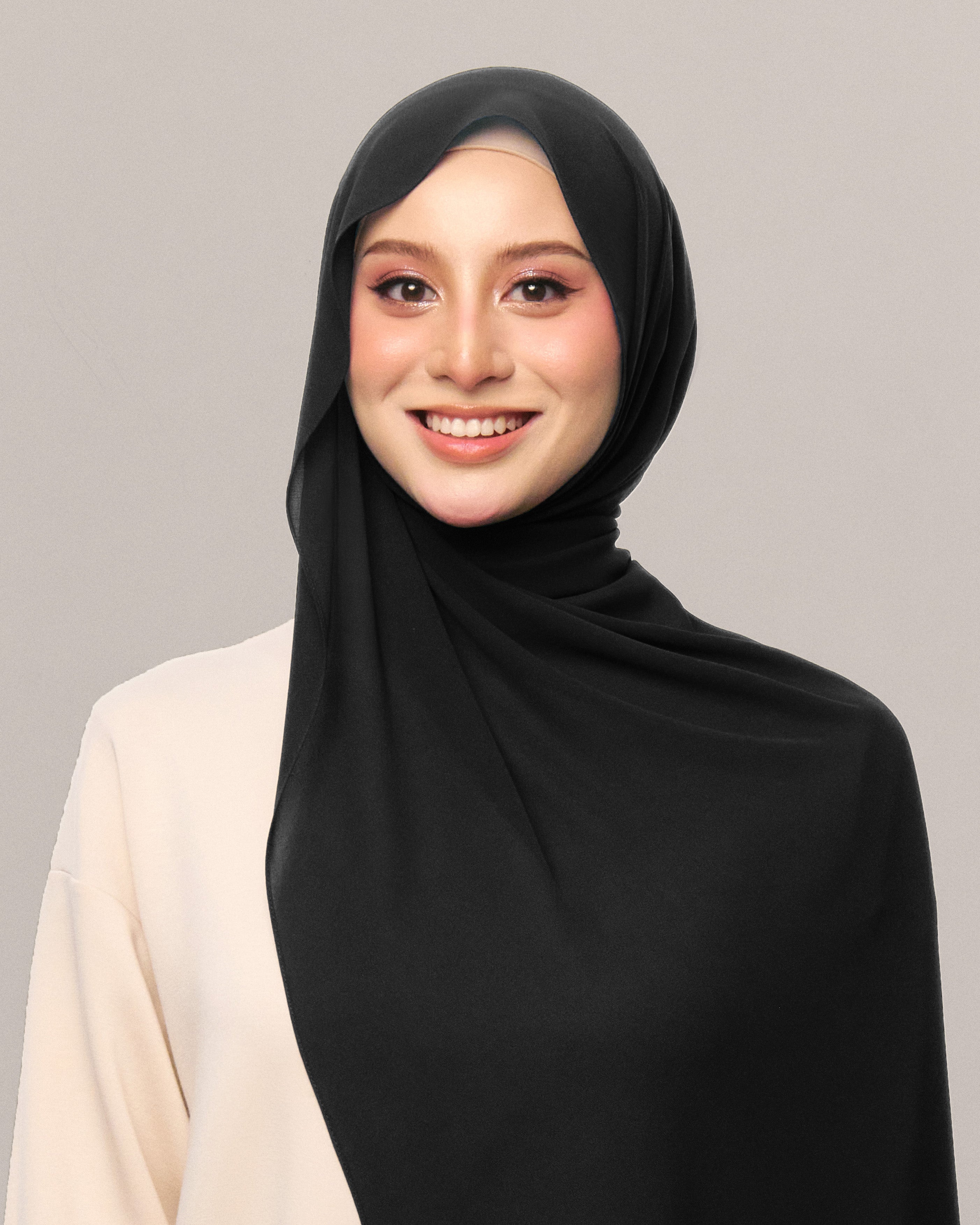 Alleia Diamond Chiffon Shawl